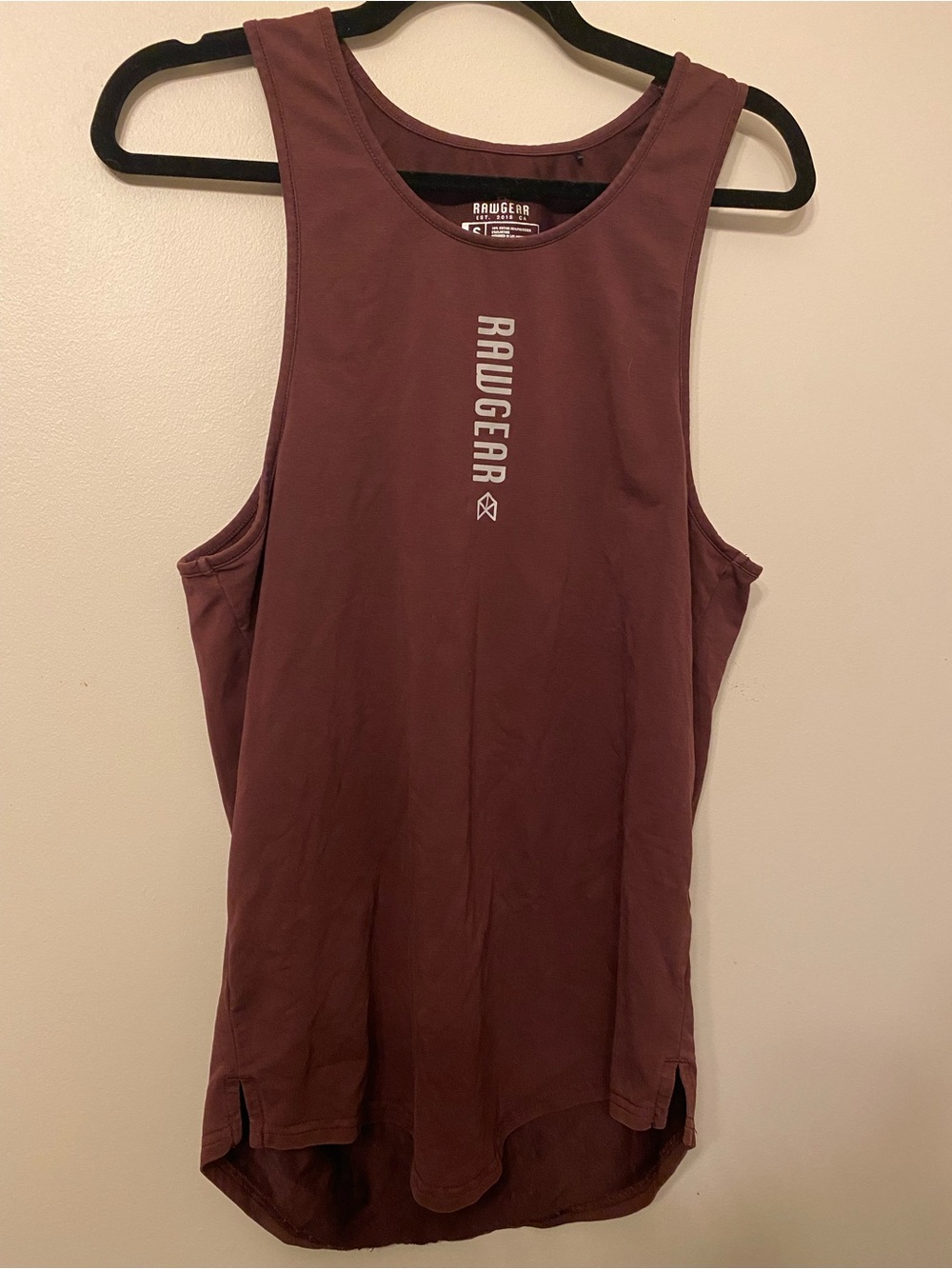 Rawgear Maroon Women's Muscle Tank Top